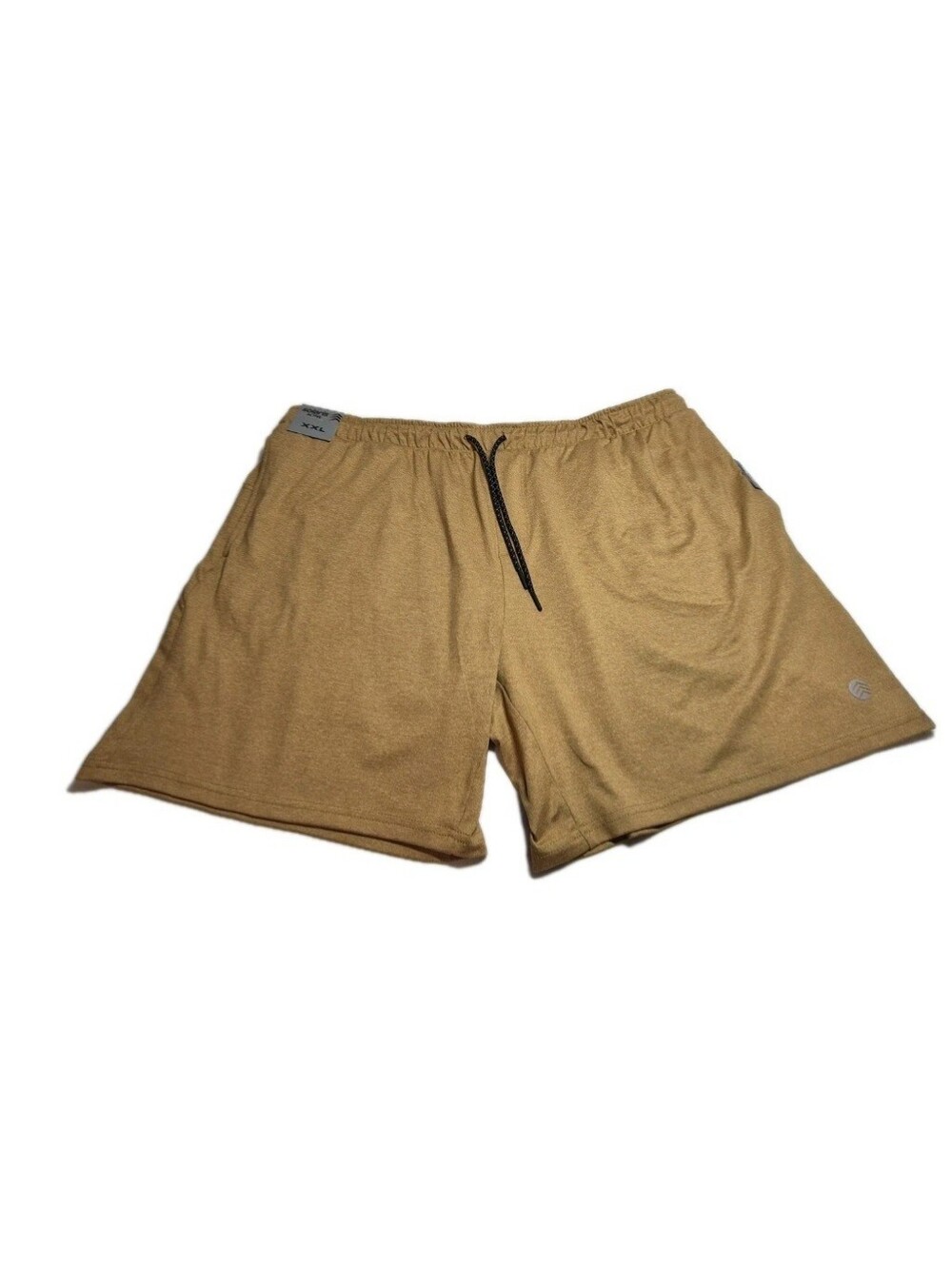 Solaris Men's Shorts Size XXL Active Athletic Shorts Yellow Golden NWT 37